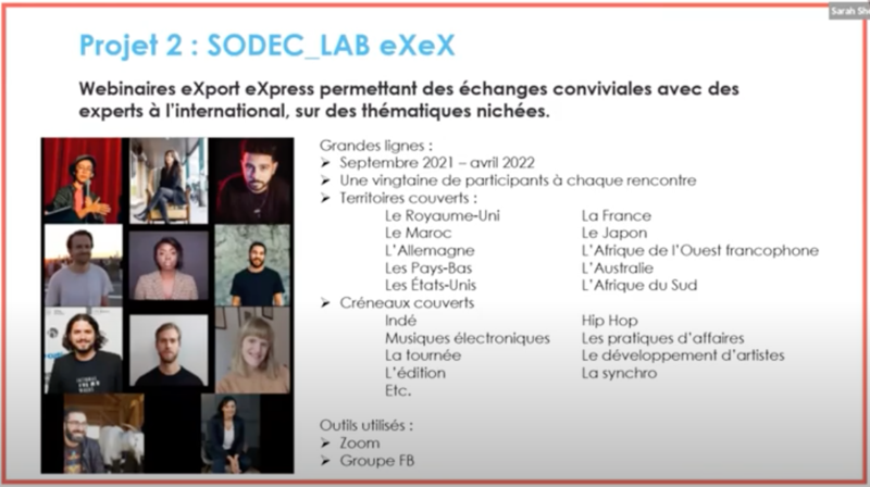 Fichier:Capture d’écran présentant le Lab eXeX.png