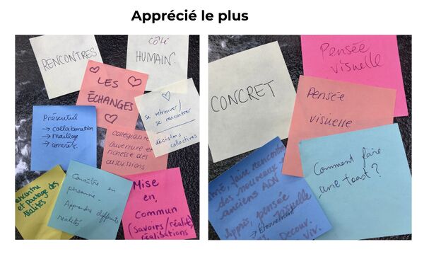 Des réactions en vrac des ADN qui ont participé à la 11e Rencontre nationale