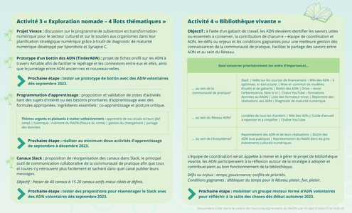 Faits saillants de la 9e Rencontre nationale du RADN, p. 2